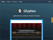 Tablet Screenshot of glypheo.com